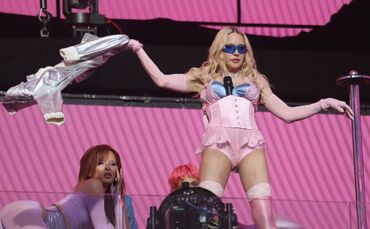 Madonna gibt Gratiskonzert am Times Square