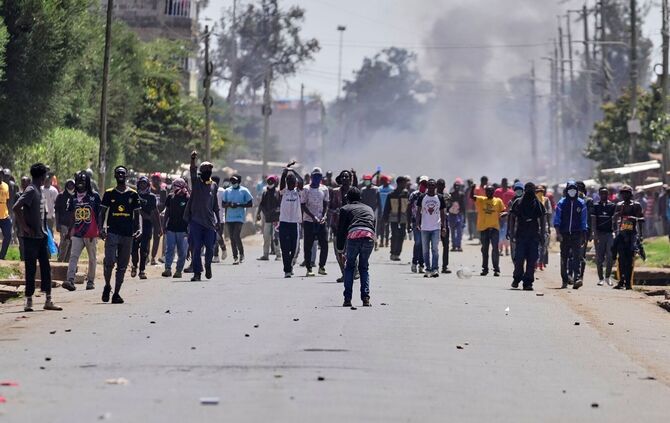 Ebola-Ausbruch - Proteste in Kenia