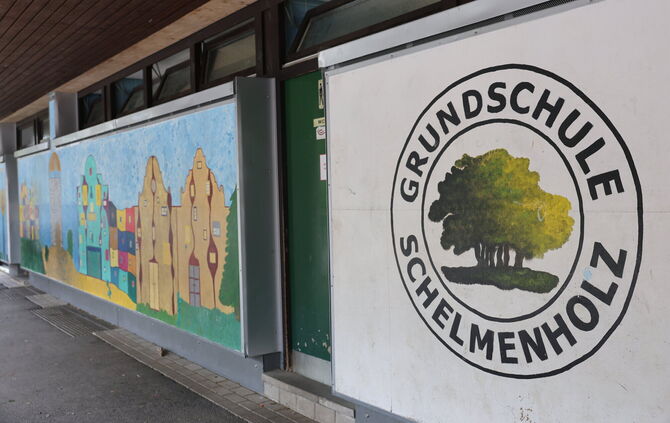 Die Grundschule Schelmenholz in Winnenden - hier herrscht Raumnot und "dringender Handlungsbedarf".