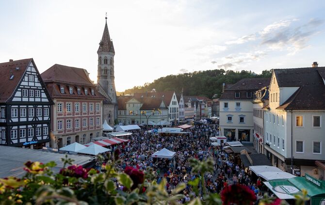 Das Stadtfest in Gmünd lockt viele Besucher in die Innenstadt. (Archivbild)