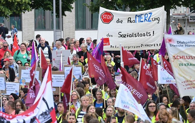 Gesundheitsministerkonferenz - Proteste