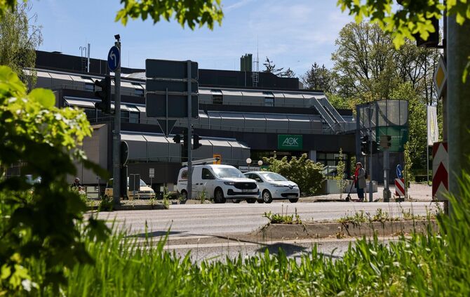 AOK-Kreuzung beim Alten Postplatz in Waiblingen (Archivfoto).