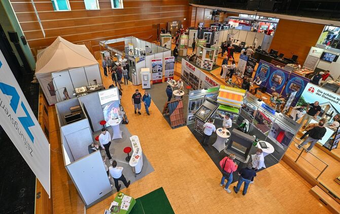 So wie bei der ZVW-Baumesse „Rund ums Haus“ in Schorndorf (im Bild) wird auch bei der „Bau Energie Wohnen“ in Winnenden eine Vie