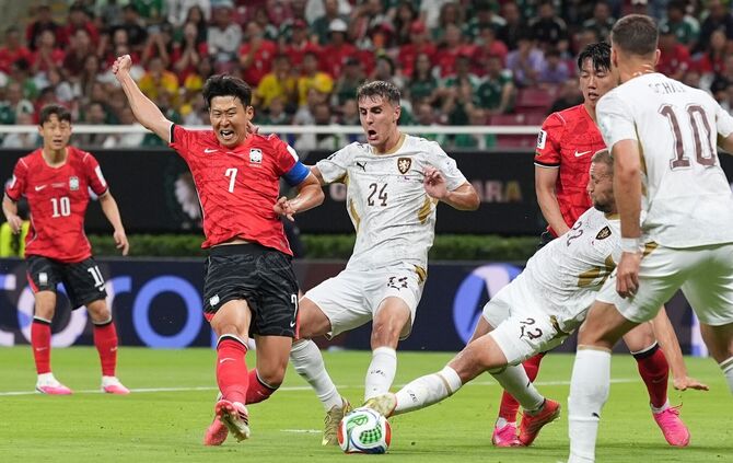 Fußball-WM - Südkorea - Tschechien