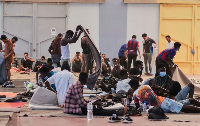 Migranten in Griechenland