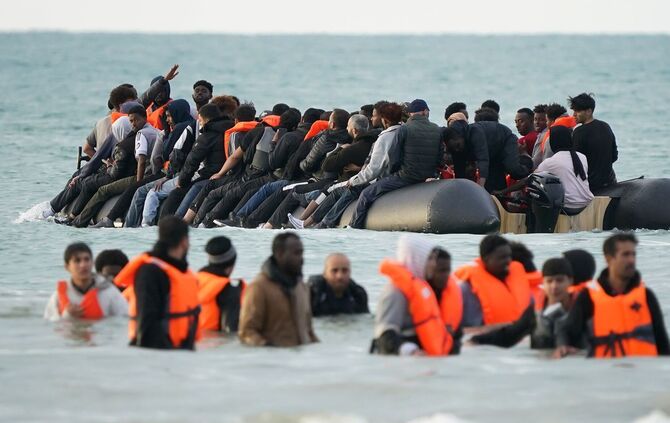 Flüchtlingsboote