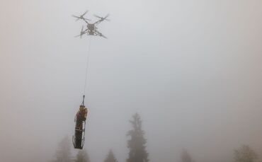 Vorstellung einer neuen Bergwacht-Lastendrohne