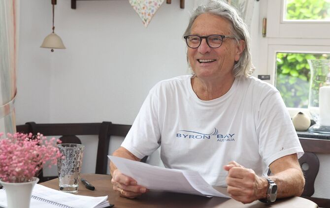 Was wird dieses Jahr beim Seeplatzfest geboten? Organisator Martin Bizer (Tennisclub Korb).