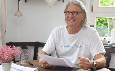 Was wird dieses Jahr beim Seeplatzfest geboten? Organisator Martin Bizer (Tennisclub Korb).