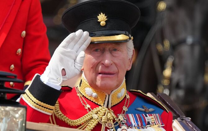 Trooping the Colour in London