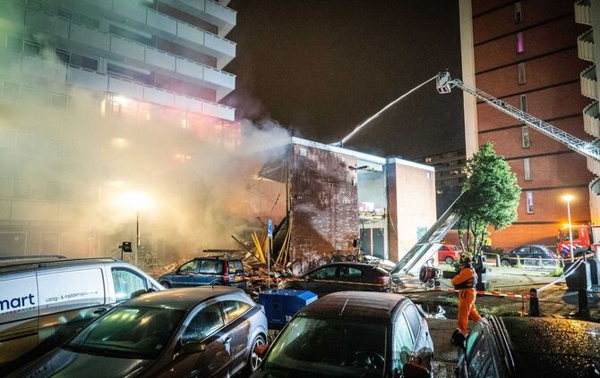 Explosion in Amsterdam - Polizei vermutet Sprengstoffbande