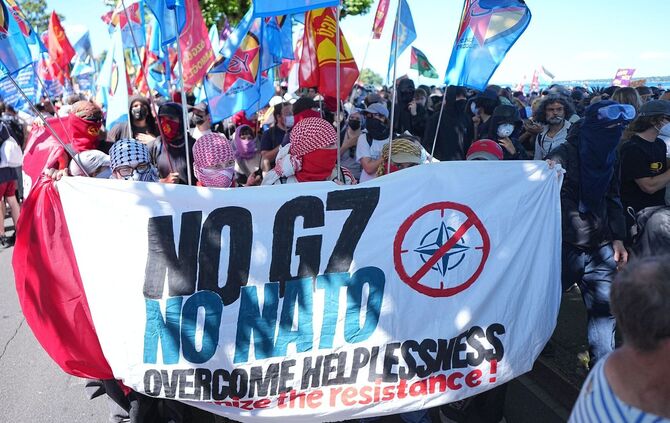 G7 Demonstrationen