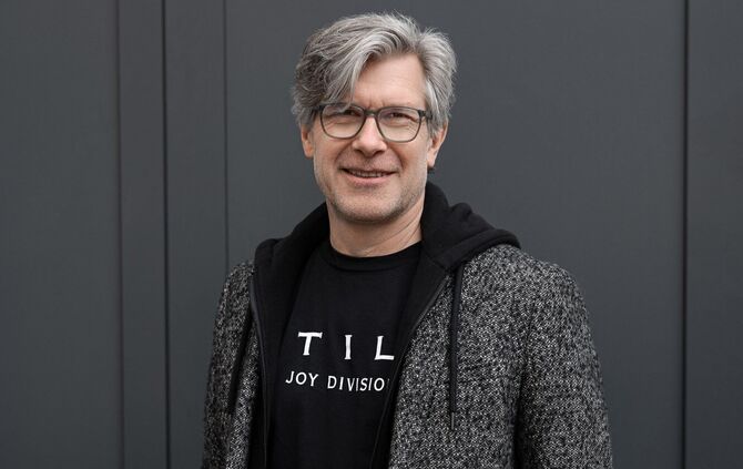 Autor Kai Bliesener ist der neue Vorsitzende der Kommunalen Bühne in Weinstadt.