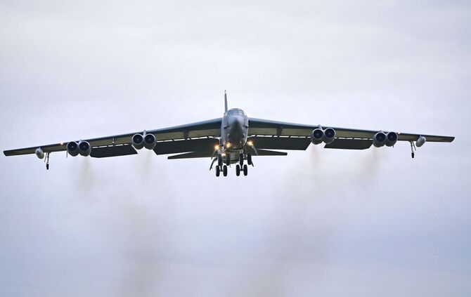 B-52-Bomber.
