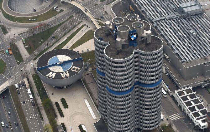 BMW-Museum und BMW-Hochhaus
