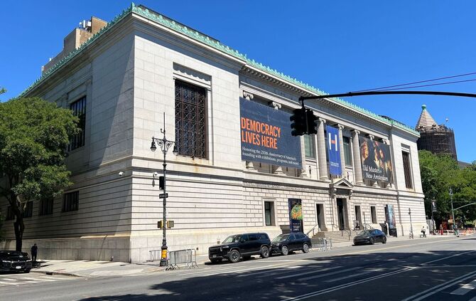 New Yorks ältestes Museum eröffnet Anbau zu Demokratie