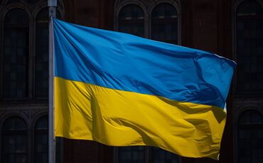 Ukrainische Flagge