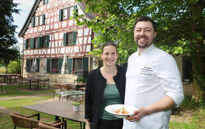Katrin und Kai Heinrich führen das Lamm in Waldenweiler seit gut vier Jahren.