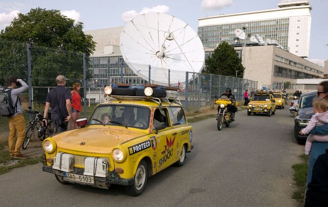 Das Sendezentrum des tschechischen Fernsehens CT