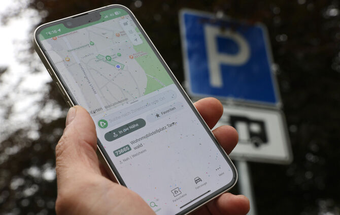 In Welzheim können Parkscheine inzwischen dank "Parkster" per App gelöst werden.