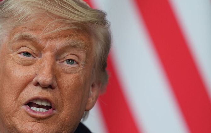 G7-Gipfel - Bilaterales Treffen Trump und al-Sisi