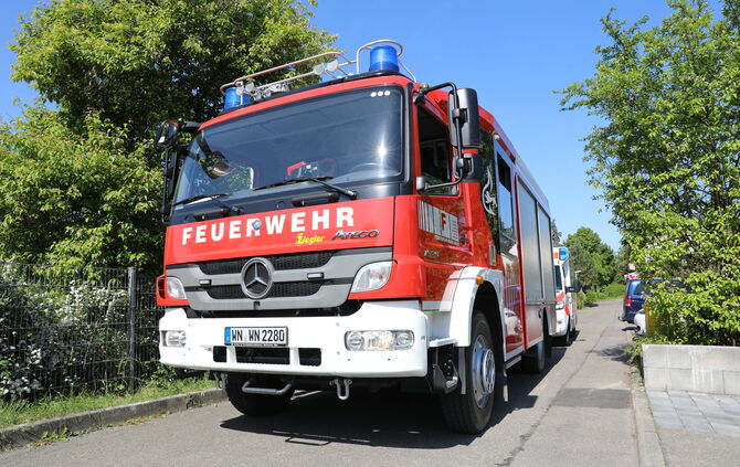 Einsatzfahrzeug der Abteilung Bittenfeld der Waiblinger Feuerwehr (Symbolfoto).