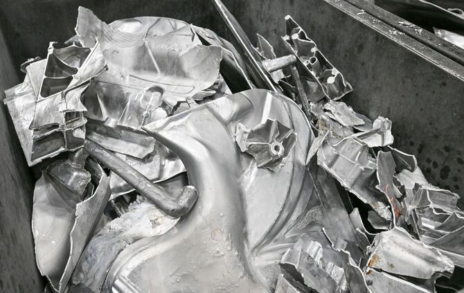 Autoteile aus Aluminium