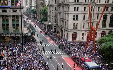 Knicks - Meisterschaftsparade in New York