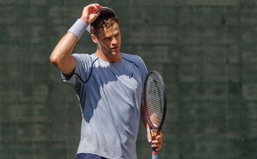Für Yannick Hanfmann war es der letzte Auftritt bei den Terra Wortmann Open in diesem Jahr.