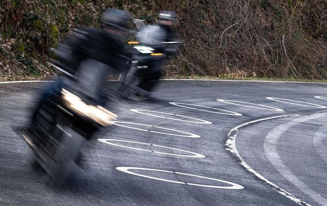 Motorradfahrer