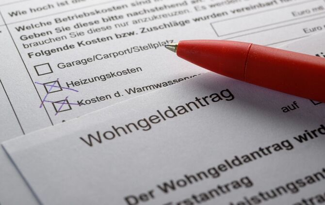 Einige bisherige Wohngeldempfänger könnten künftig leer ausgehen.