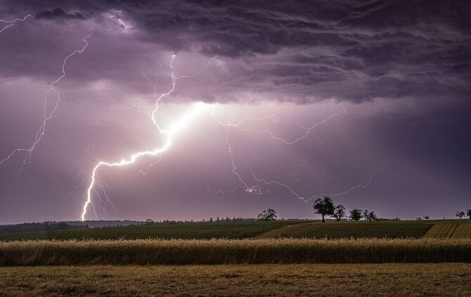 Gewitter in Baden-Württemberg