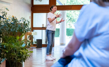 Susanne Greiner vom Bestattungsinstitut Ehmann in Welzheim.