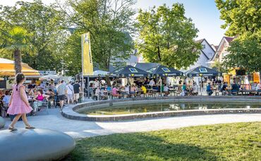 Das Seeplatzfest in Korb hat Tradition.