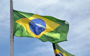 Brasiliens Nationalflagge