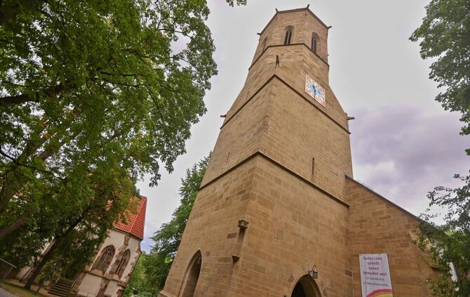 Die Michaelskirche am Postplatz (Archivfoto).