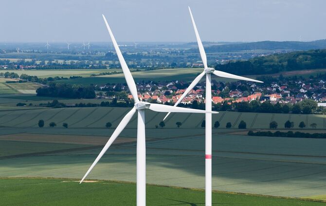 Windkraft schafft viele Arbeitsplätze. (Archivbild)