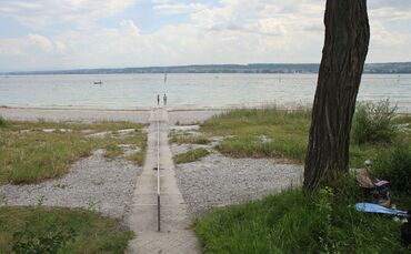Niedrigwasser Bodensee