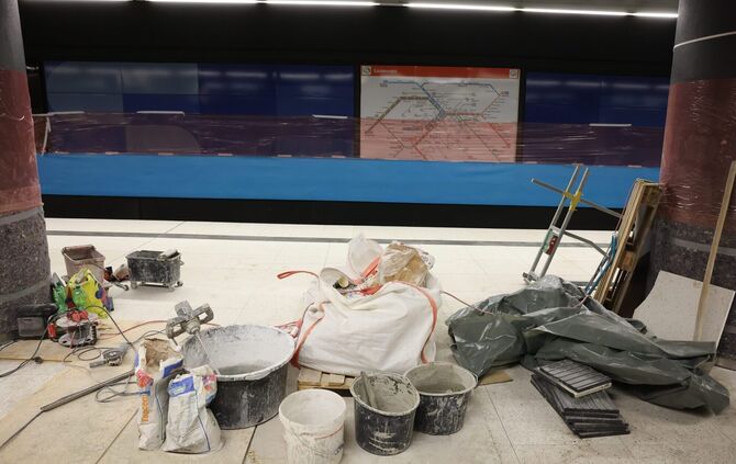 Dieses Foto von den Bauarbeiten an der Stammstrecke entstand 2024. Auch 2026 wird hier fleißig gebastelt.
