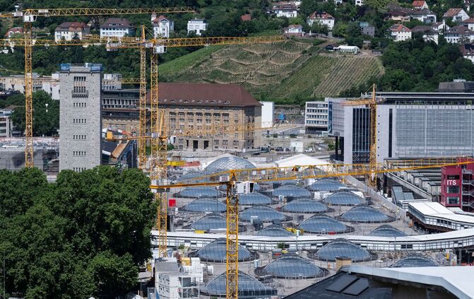 Baustelle Stuttgart 21