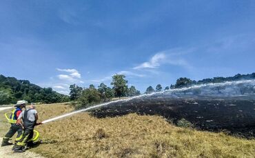 Flächenbrand auf der Schwäbischen Alb