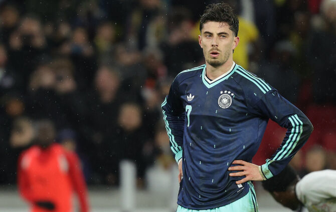 Auch für Kai Havertz war das Spiel gegen Ecuador ein gebrauchter Tag.