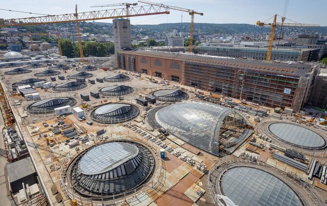 Baustelle Stuttgart 21