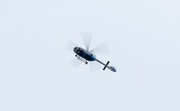 Polizeihubschrauber (Symbolbild)