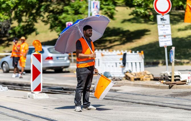 Hitze in Deutschland - Baden-Württemberg