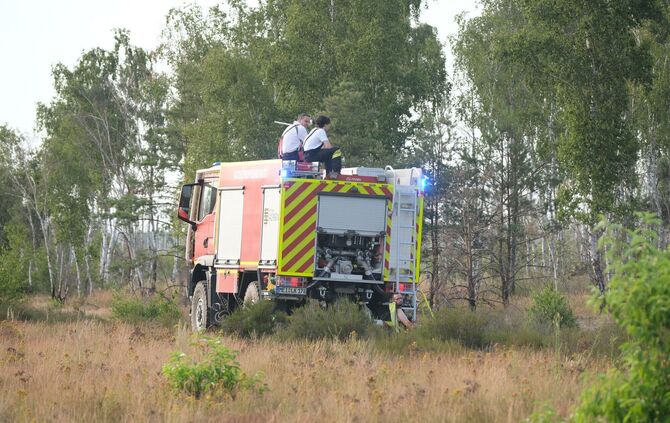 Waldbrand Gohrischheide