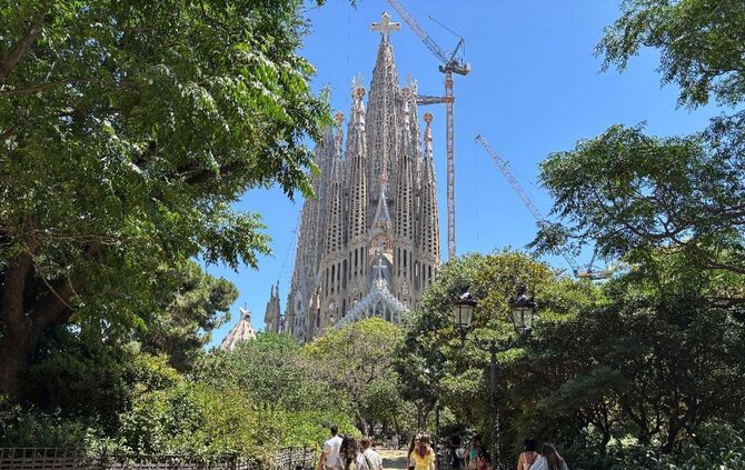 Hitze in Barcelona
