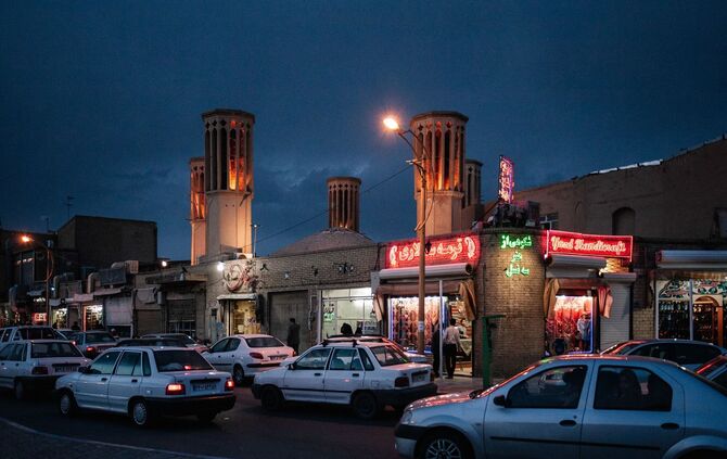 Kühlung in der Großstadt - Windtürme im Iran
