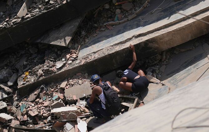 Nach Erdbeben in Venezuela