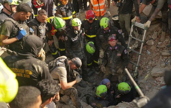 Nach Erdbeben in Venezuela